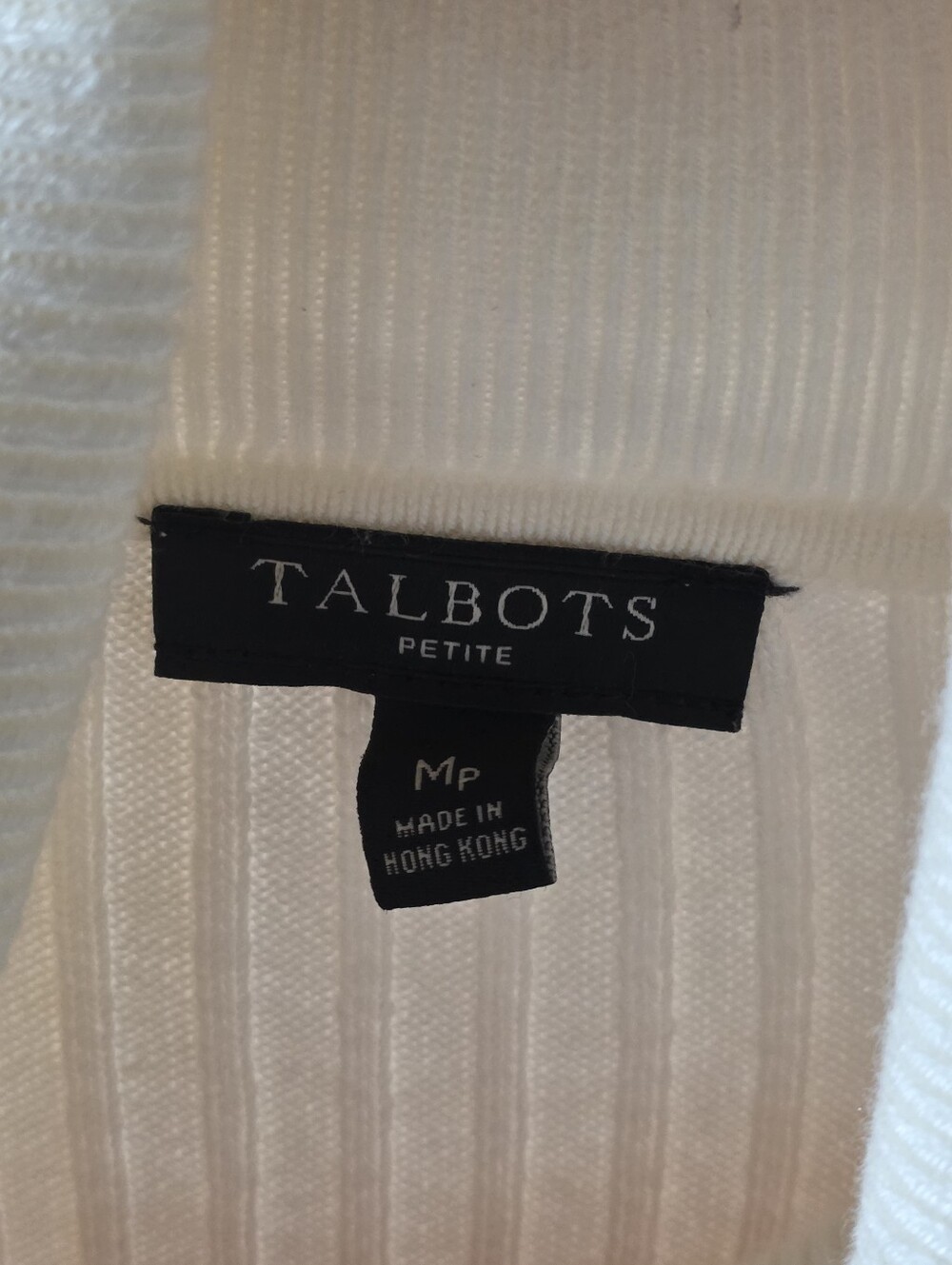 Talbots Ribbed Cowl Neck Sweater - Picture 2 of 4